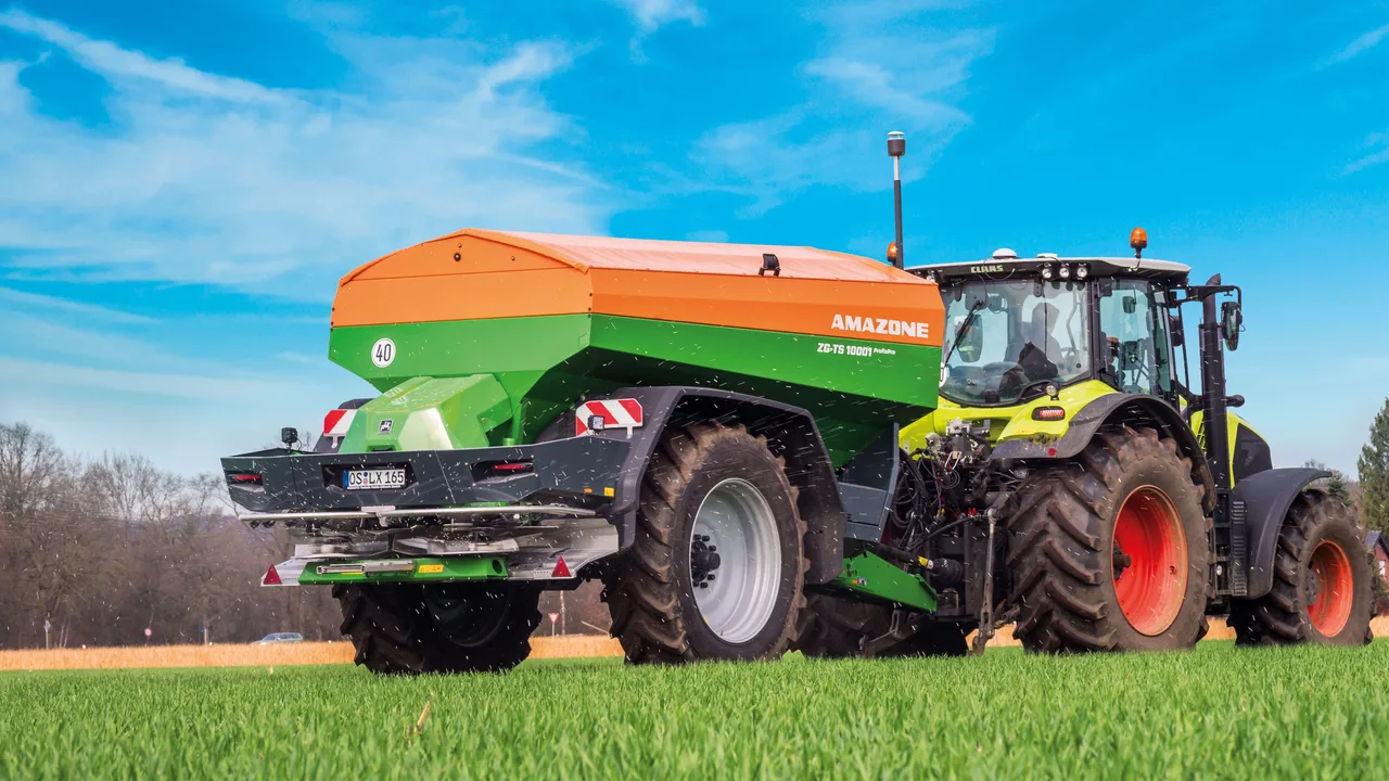 ZG-TS 10001 — Rozmetadla minerálních hnojiv