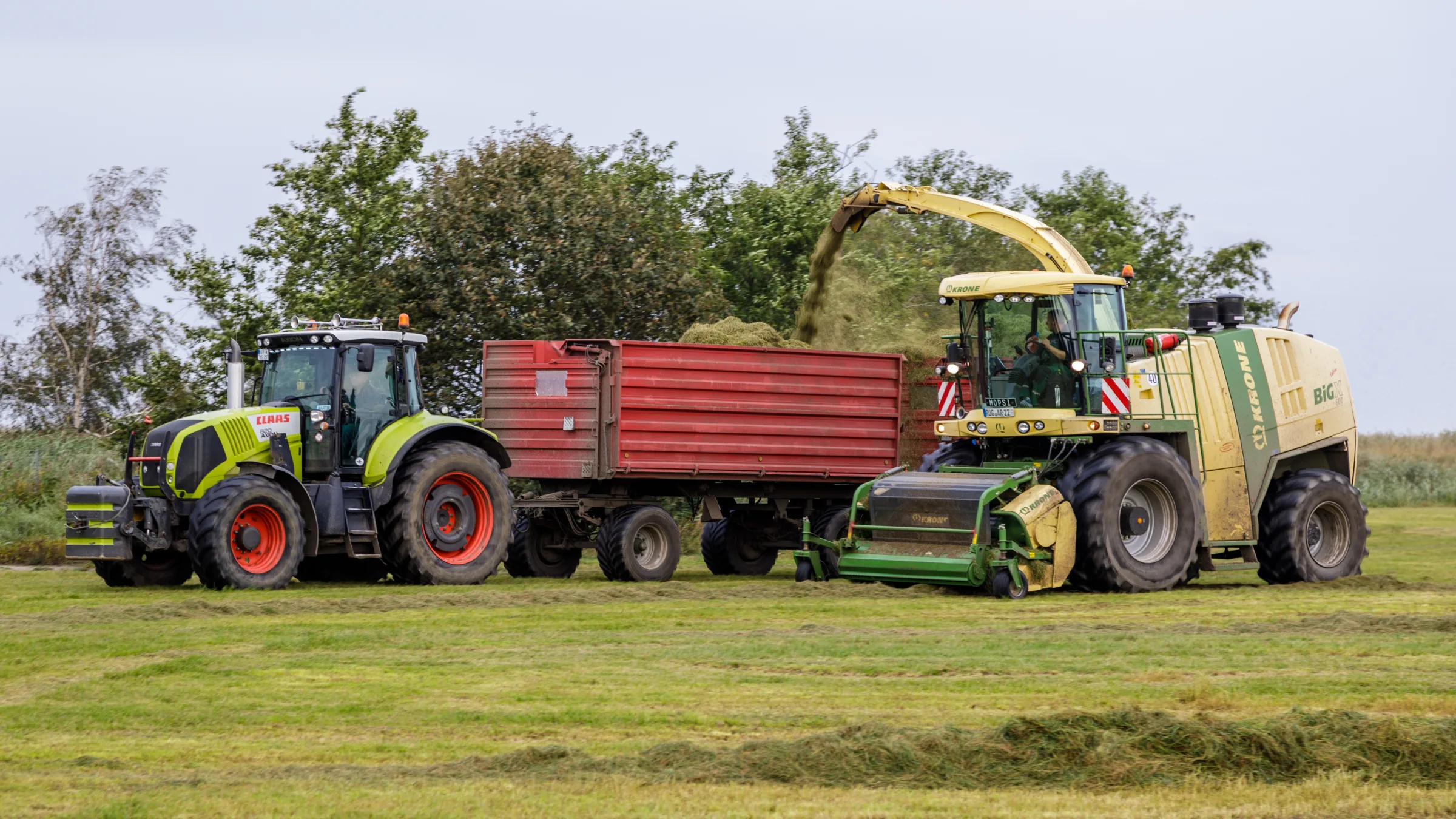 Claas Axion 960 — Трактор, 445 к.с., головний вигляд