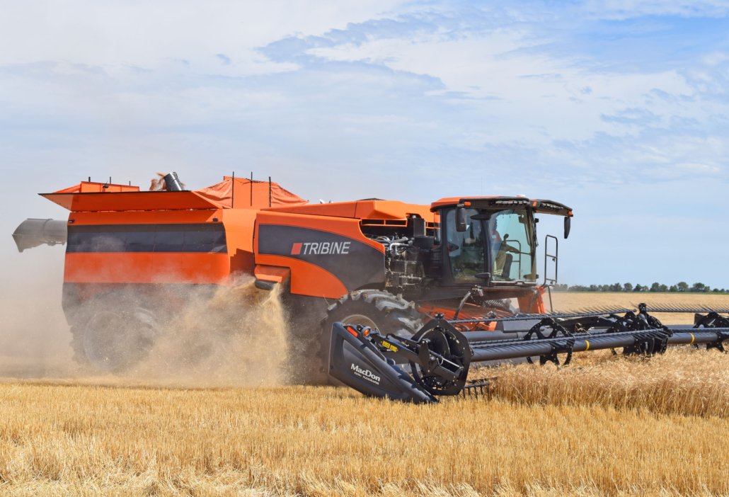 Tribine T1000 – největší kombajn na světě​